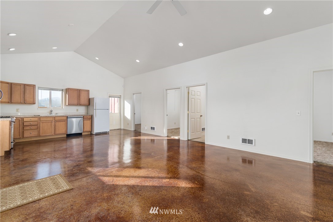 1162 Boistfort Road Curtis, WA 98538 - Photo 10 of 29 a view of empty room with wooden floor