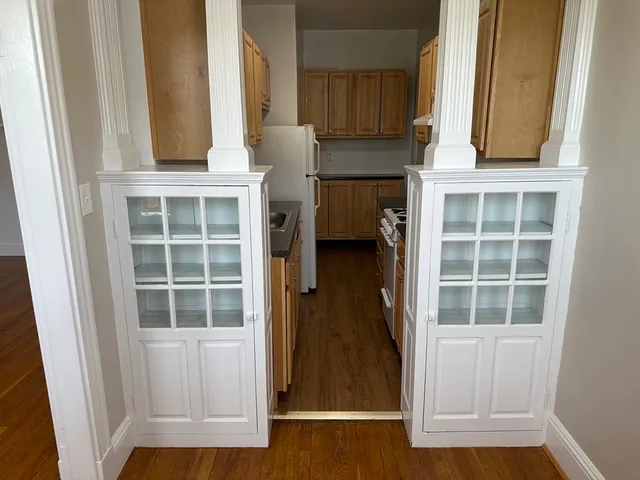 a view of front door of house