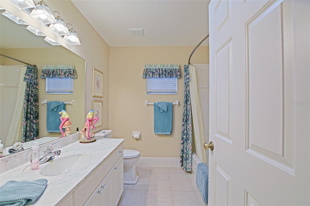 8850 Southeast 140th Place Road Summerfield, FL 34491 - Photo 61 of 98 a bathroom with a double vanity sink mirror and toilet