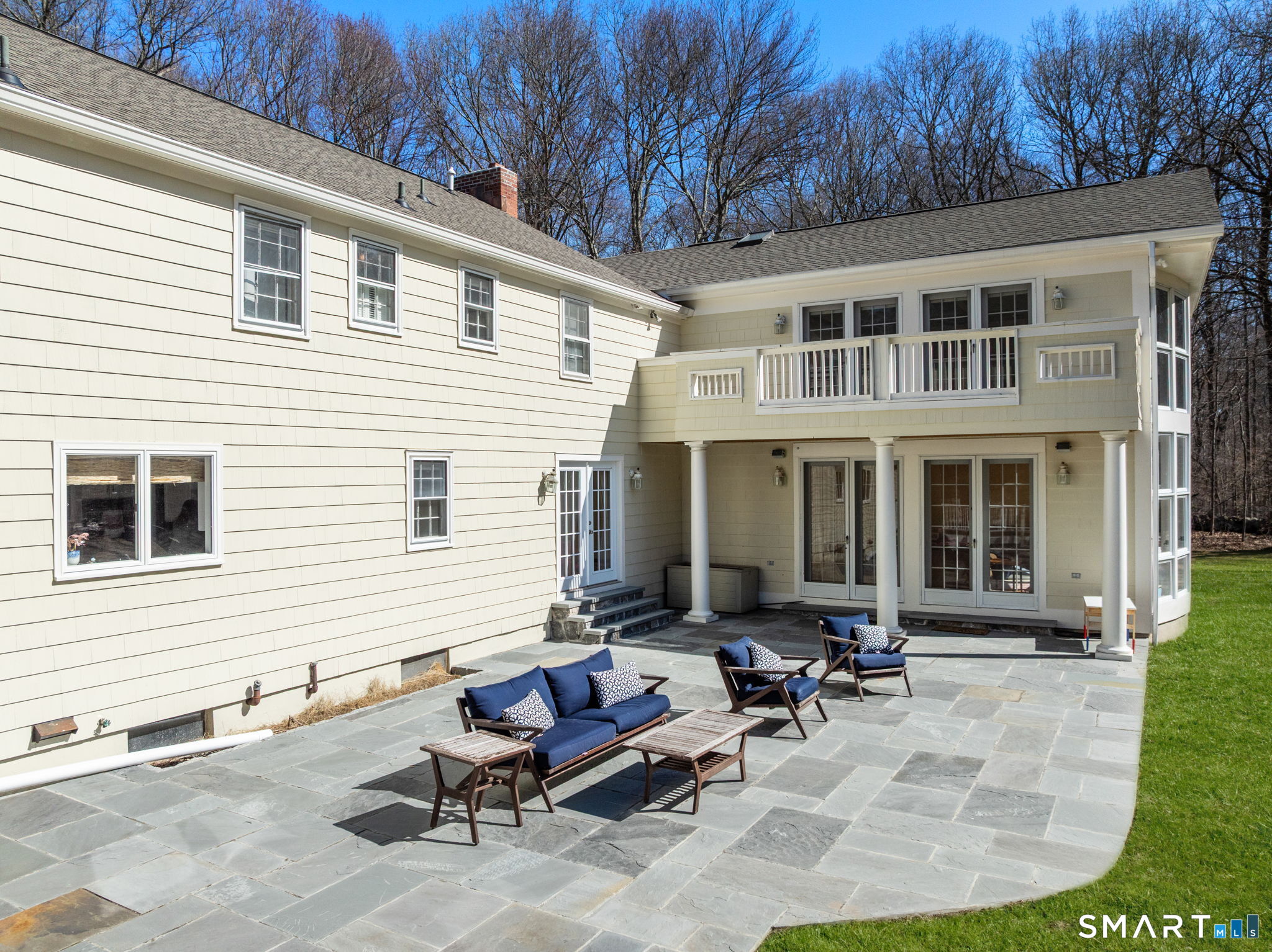 11 Highview Drive Woodbridge, CT 06525 - Photo 30 of 32 Gorgeous bluestone patio, perfect for outdoor living.