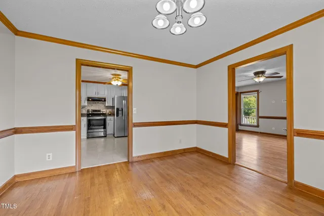 wooden floor in an empty room