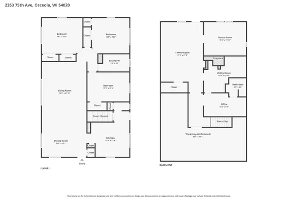 $349,900 | 2353 75th Avenue, Osceola, WI 54020