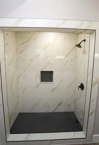 a close view of sink