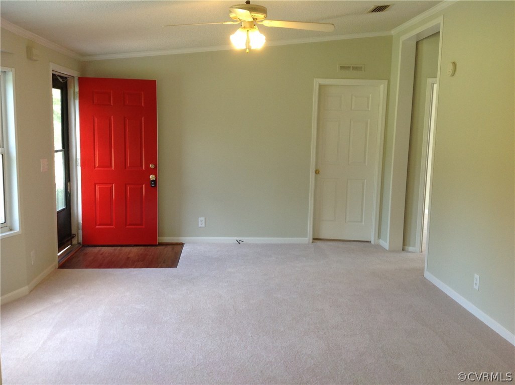 1038 Morning Star Road Appomattox, VA 24522 - Photo 21 of 22 an empty room with windows and closet