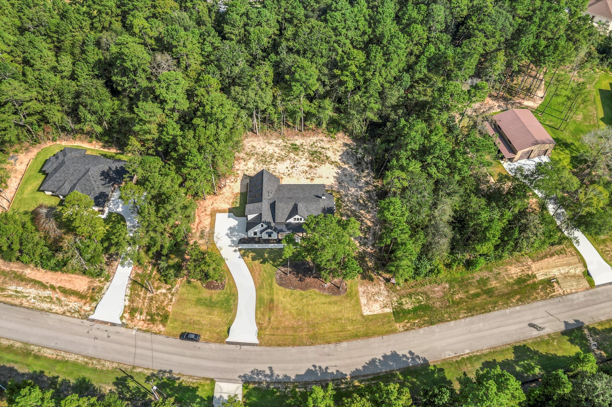 118 Ranger Road Huntsville, TX 77340 - Photo 48 of 49 an aerial view of residential house with outdoor space