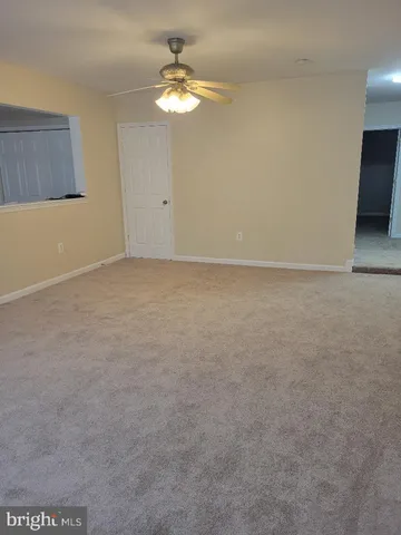 a view of empty room