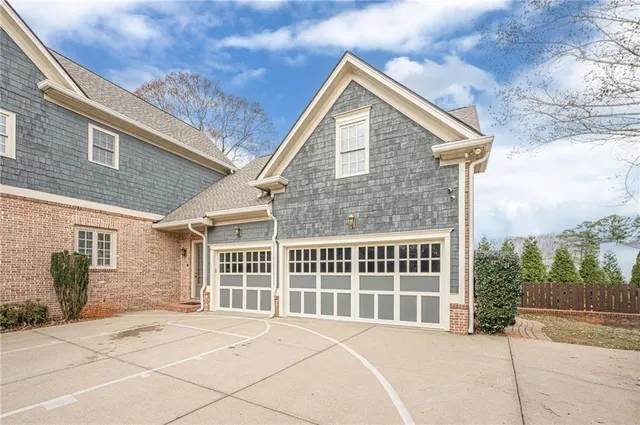 a view of a door with a door