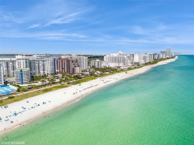 outdoor view of a city with tall buildings