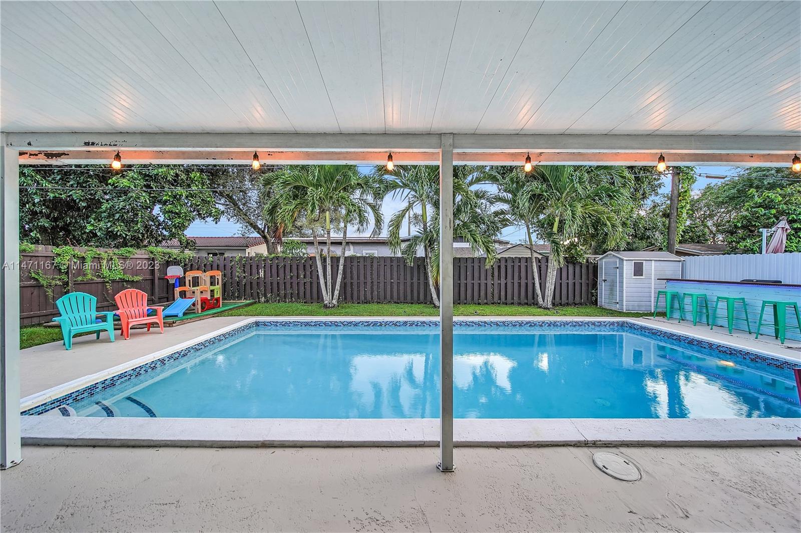 6750 Hope Street Hollywood, FL 33024 - Photo 17 of 54 a view of swimming pool from a balcony