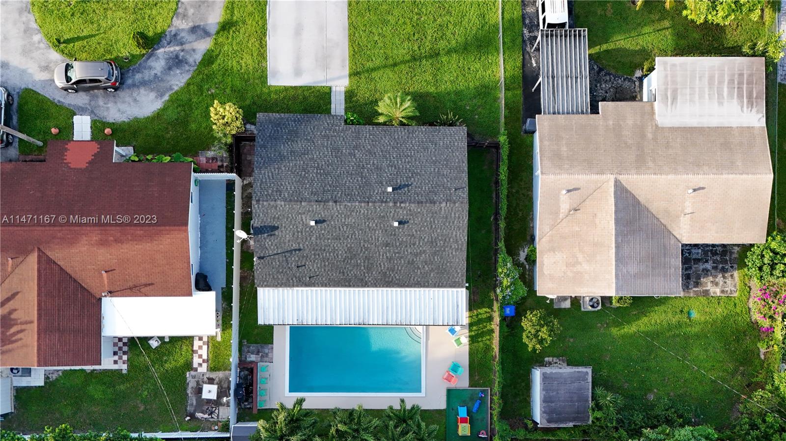 6750 Hope Street Hollywood, FL 33024 - Photo 21 of 54 an aerial view of a house with a yard