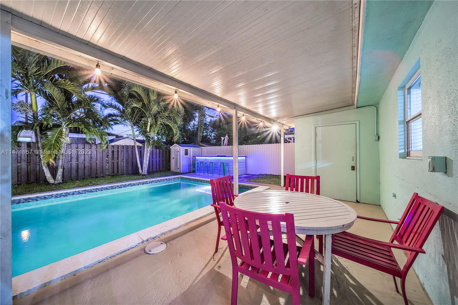 6750 Hope Street Hollywood, FL 33024 - Photo 50 of 54 a outdoor space with patio lots of furniture and garden