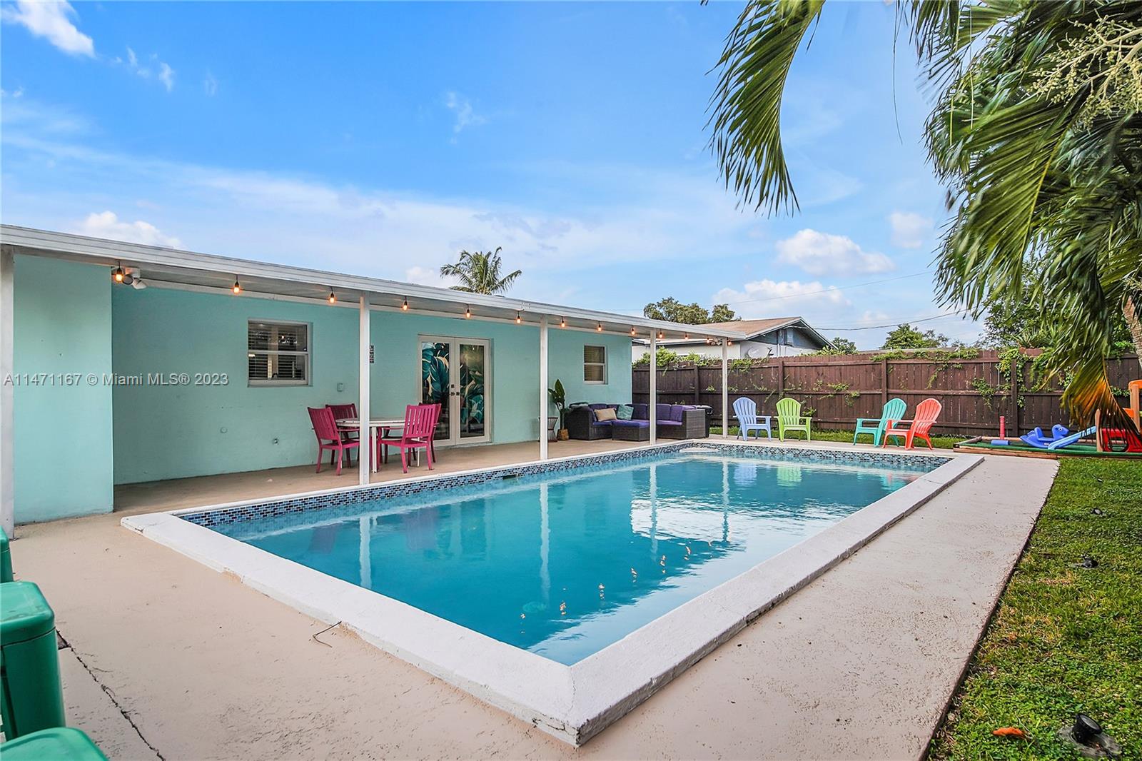 6750 Hope Street Hollywood, FL 33024 - Photo 9 of 54 swimming pool view with seating space