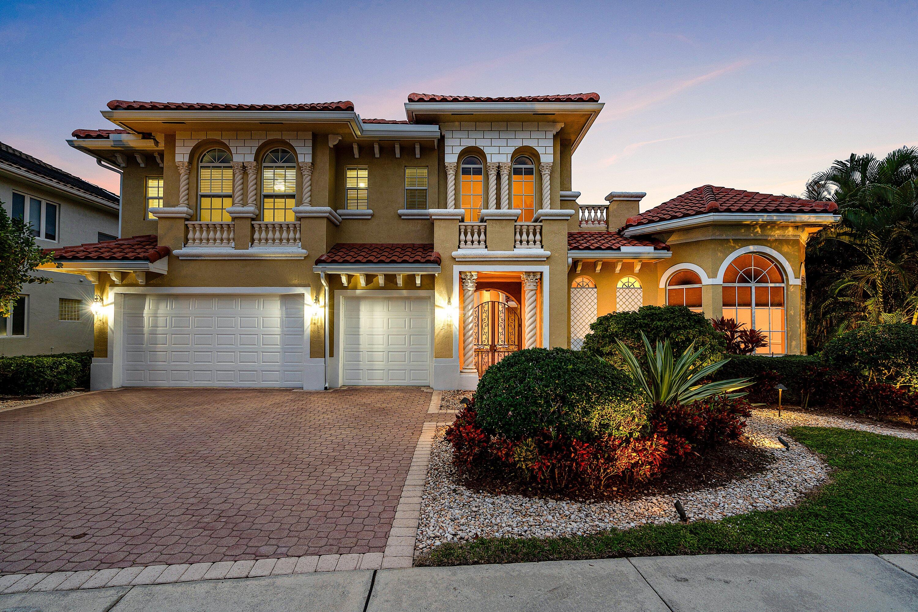 7077 Vía Mediterrania Boca Raton, FL 33433 - Photo 3 of 74 Front Elevation