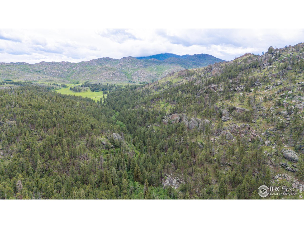 0 Old Flowers Road Bellvue, CO 80512 - Photo 19 of 40 a open area with mountains in the background