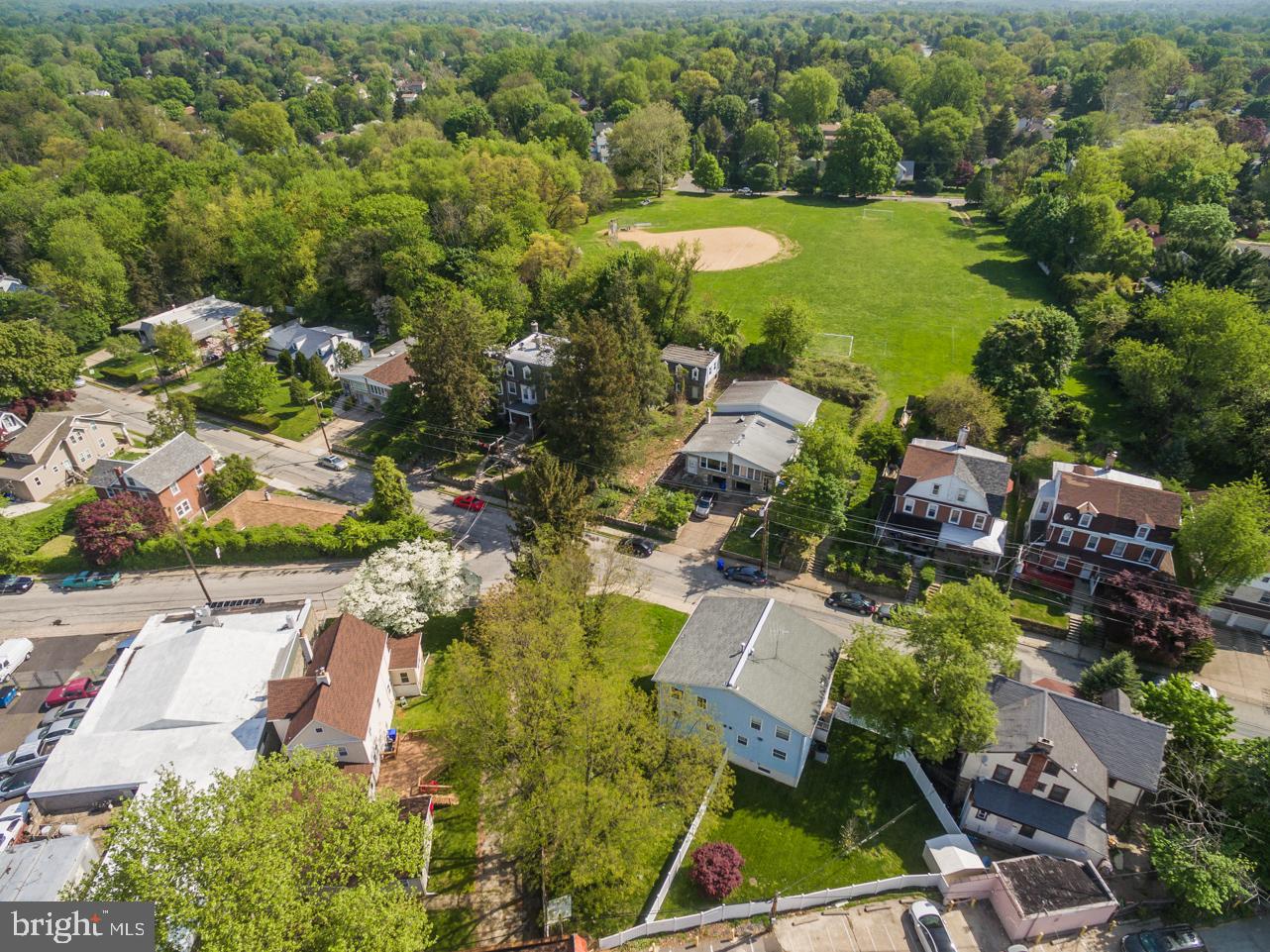 426 Valley Road Elkins Park, PA 19027 - Photo 2 of 28 Rear Aerial View