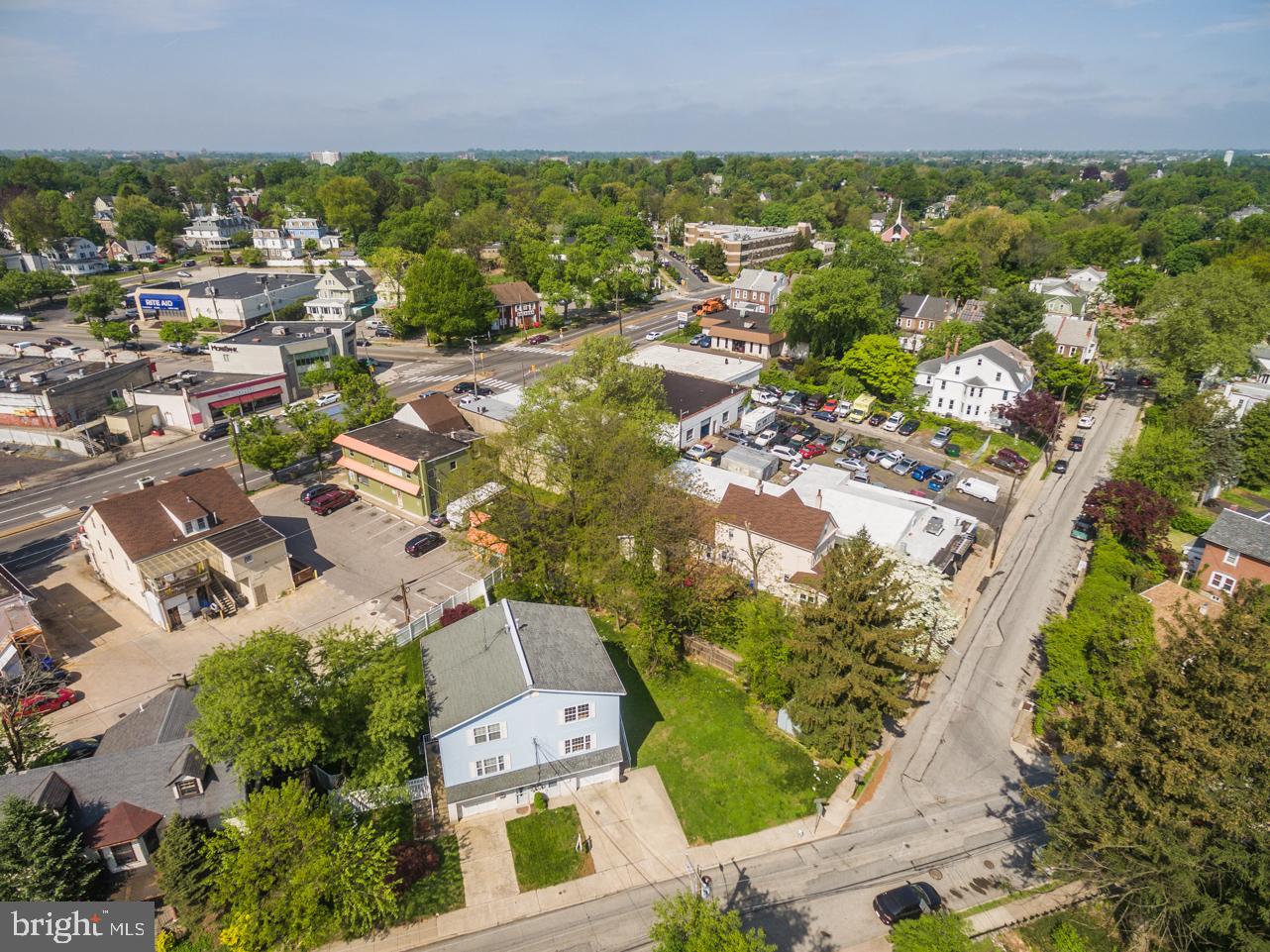 426 Valley Road Elkins Park, PA 19027 - Photo 3 of 28 Front Aerial View