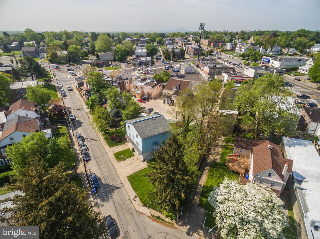 426 Valley Road Elkins Park, PA 19027 - Photo 4 of 28 Side Aerial View