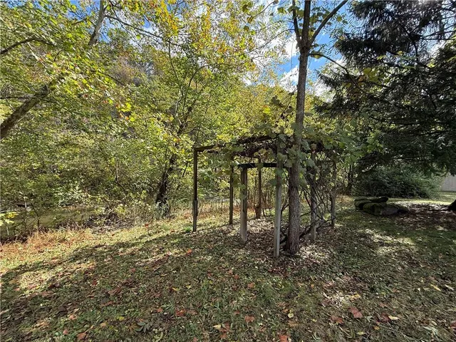 a view of outdoor space and trees
