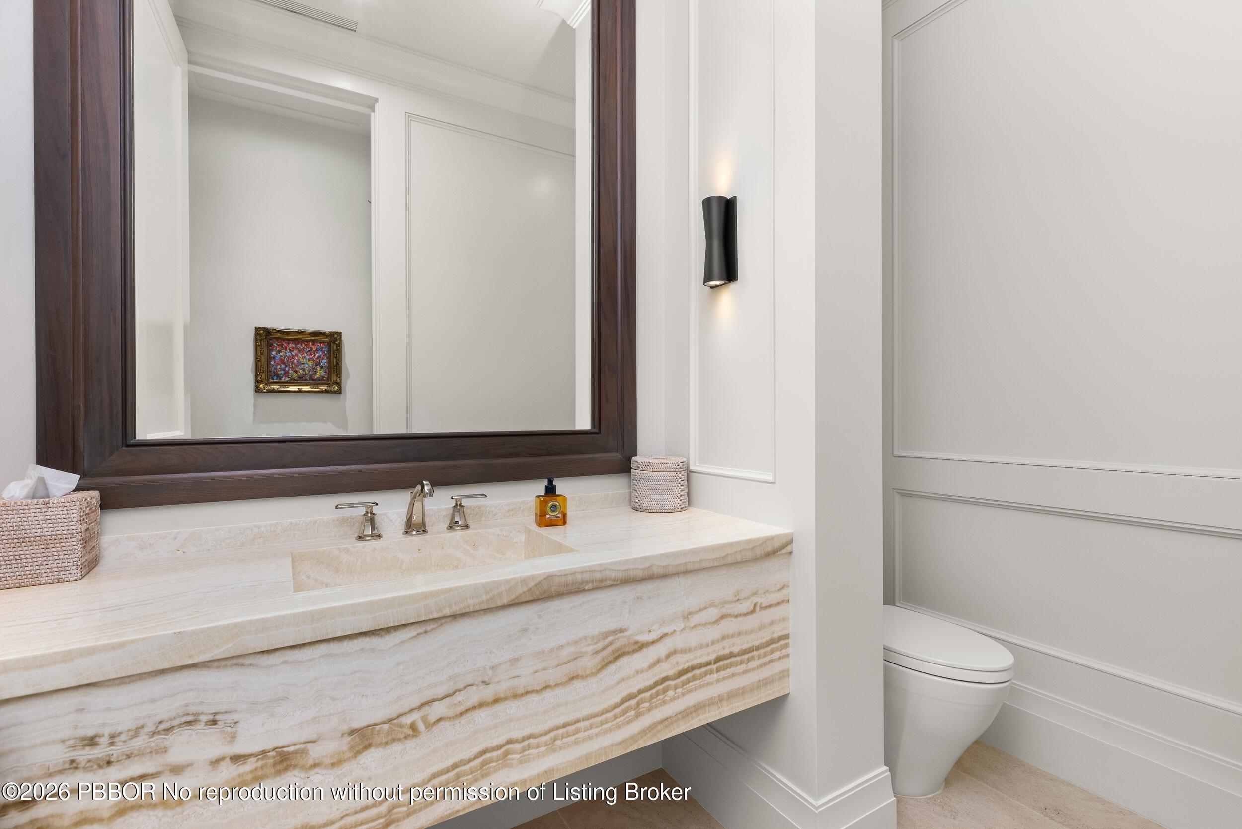 220 Jungle Road Palm Beach, FL 33480 - Photo 29 of 78 Powder Room 1