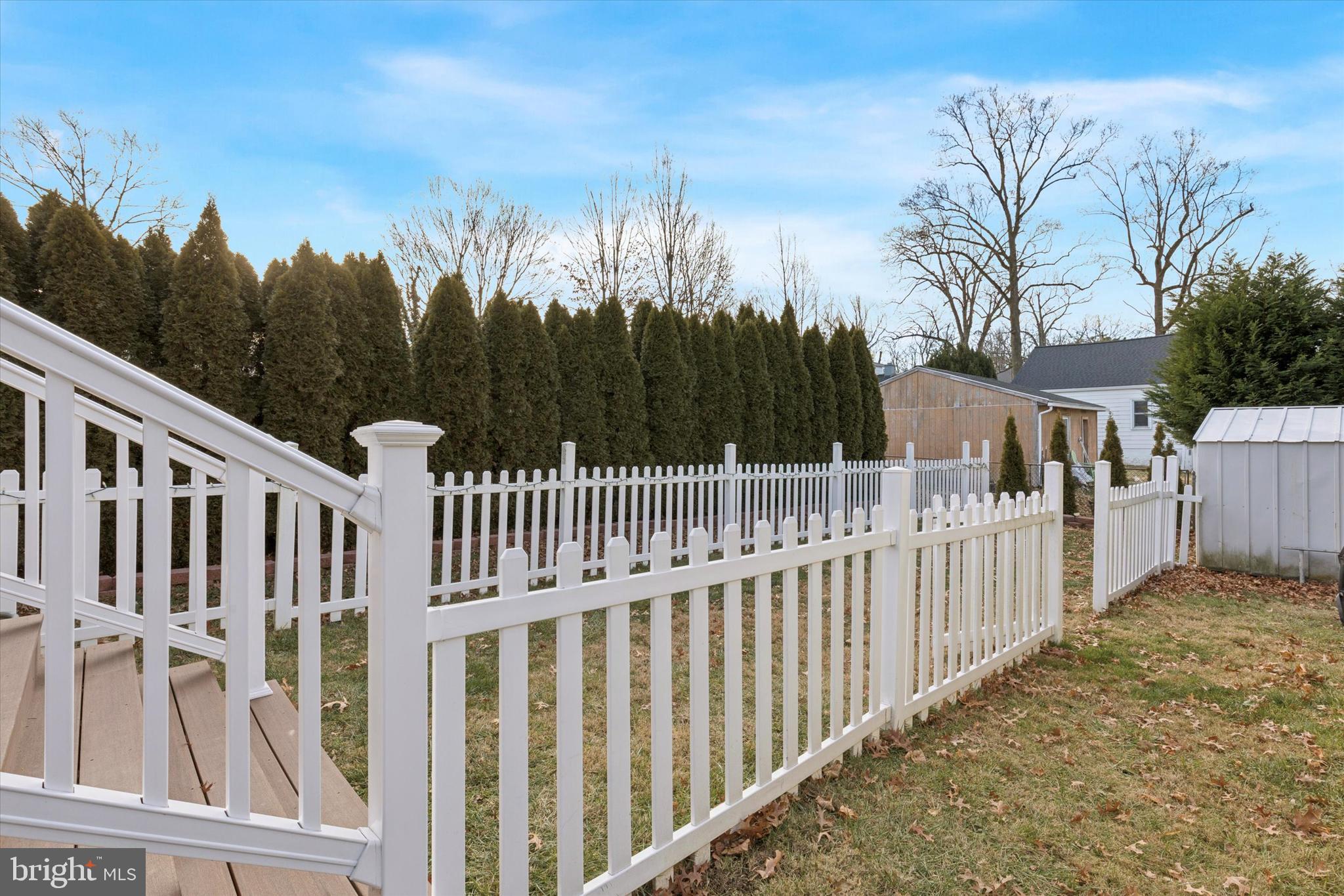 2718 Hawthorne Road Glenside, PA 19038 - Photo 22 of 23 a view of a gate with wooden fence
