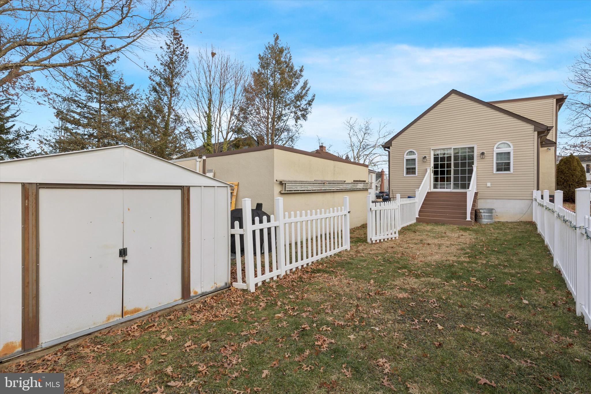 2718 Hawthorne Road Glenside, PA 19038 - Photo 23 of 23 a view of a house with a yard and fence