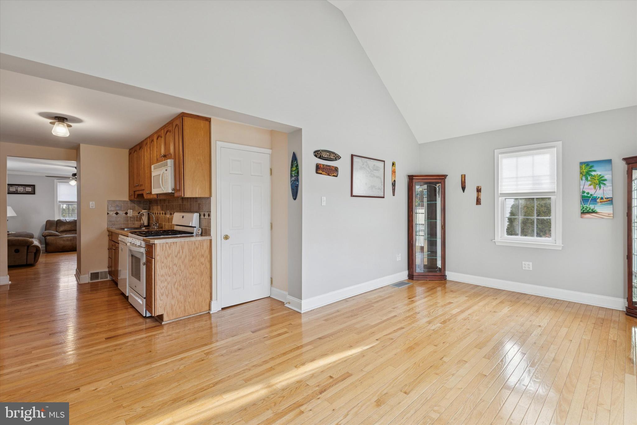 2718 Hawthorne Road Glenside, PA 19038 - Photo 9 of 23 a view of a kitchen with furniture and wooden floor