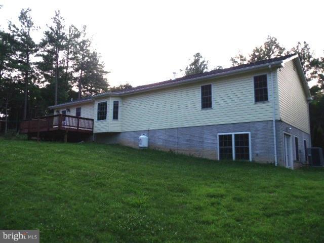 20140 Fort Valley Road Strasburg, VA 22657 - Photo 21 of 25 a view of a house with a backyard