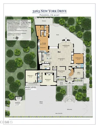 $3,688,000 | 3263 New York Drive, Pasadena, CA 91107