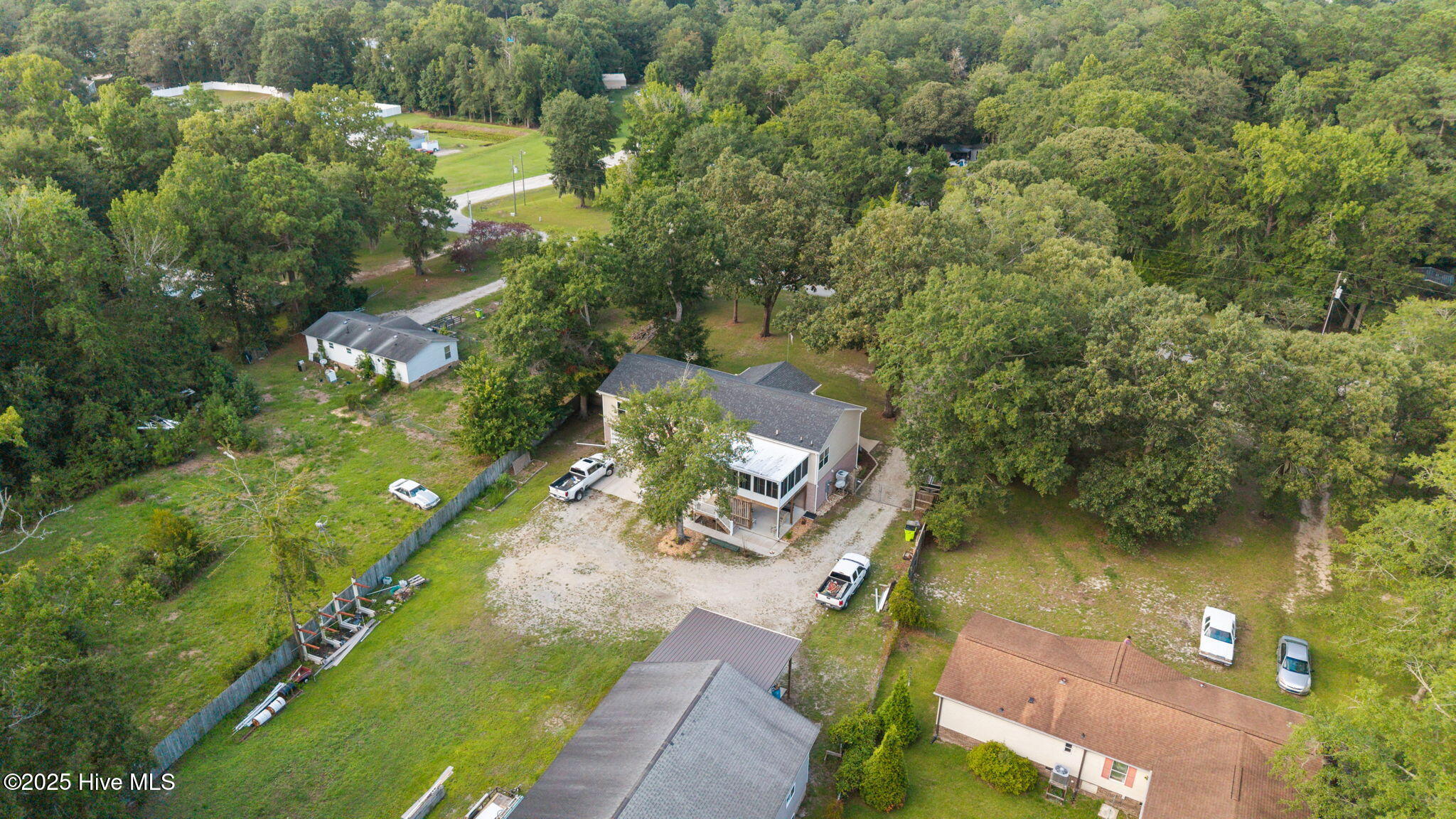 425 Sand Ridge Road New Bern, NC 28560 - Photo 42 of 53 Aerial View of Home & Property