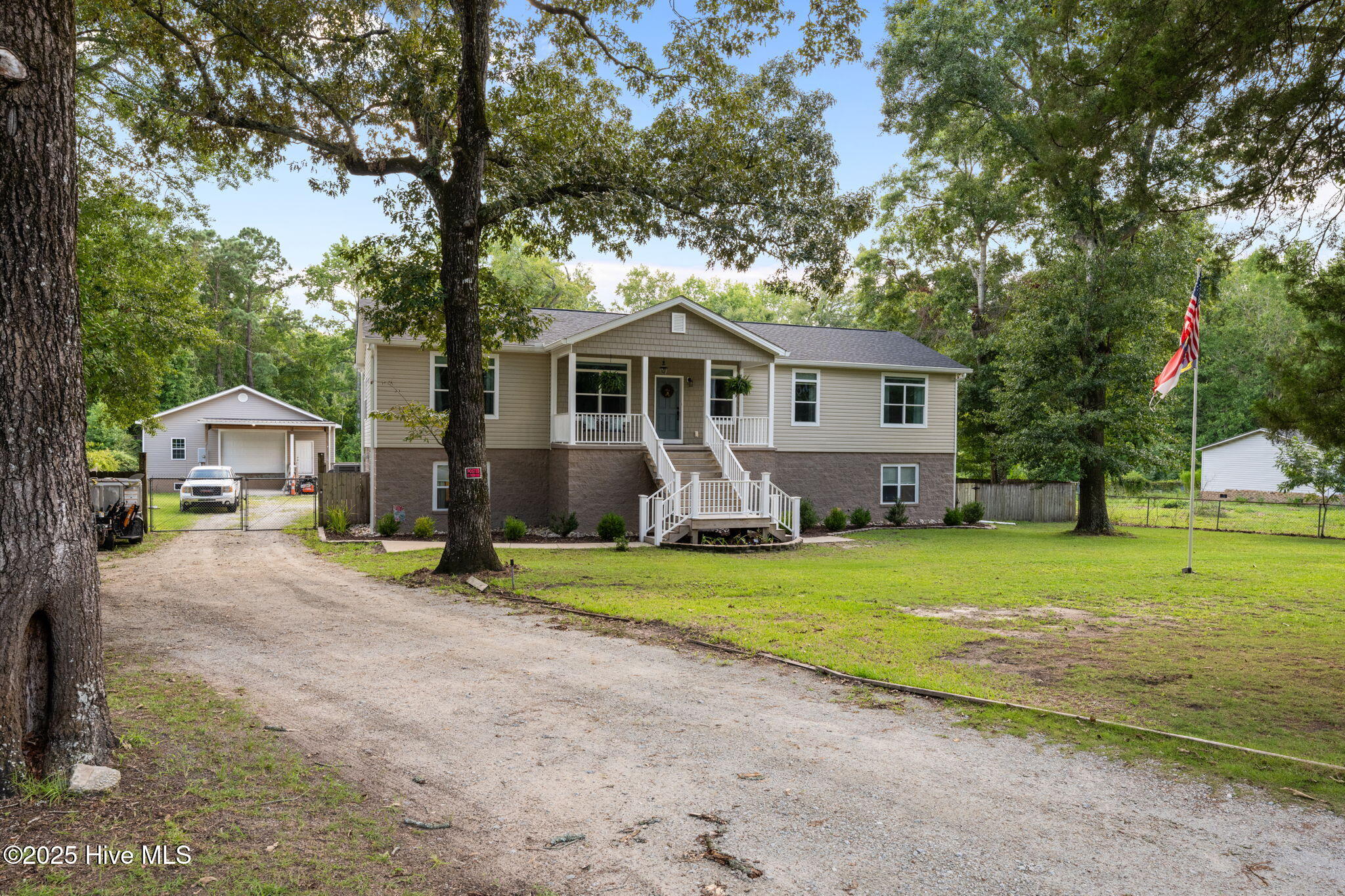 425 Sand Ridge Road New Bern, NC 28560 - Photo 52 of 53 Private Setting from Street View