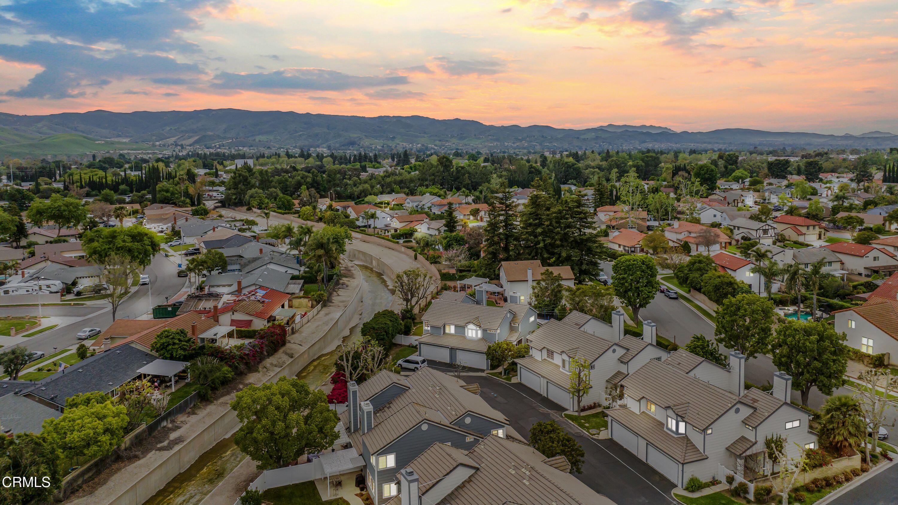 2752 Lemon Drive Simi Valley, CA 93063 - Photo 29 of 31 a view of a city with mountains in the background