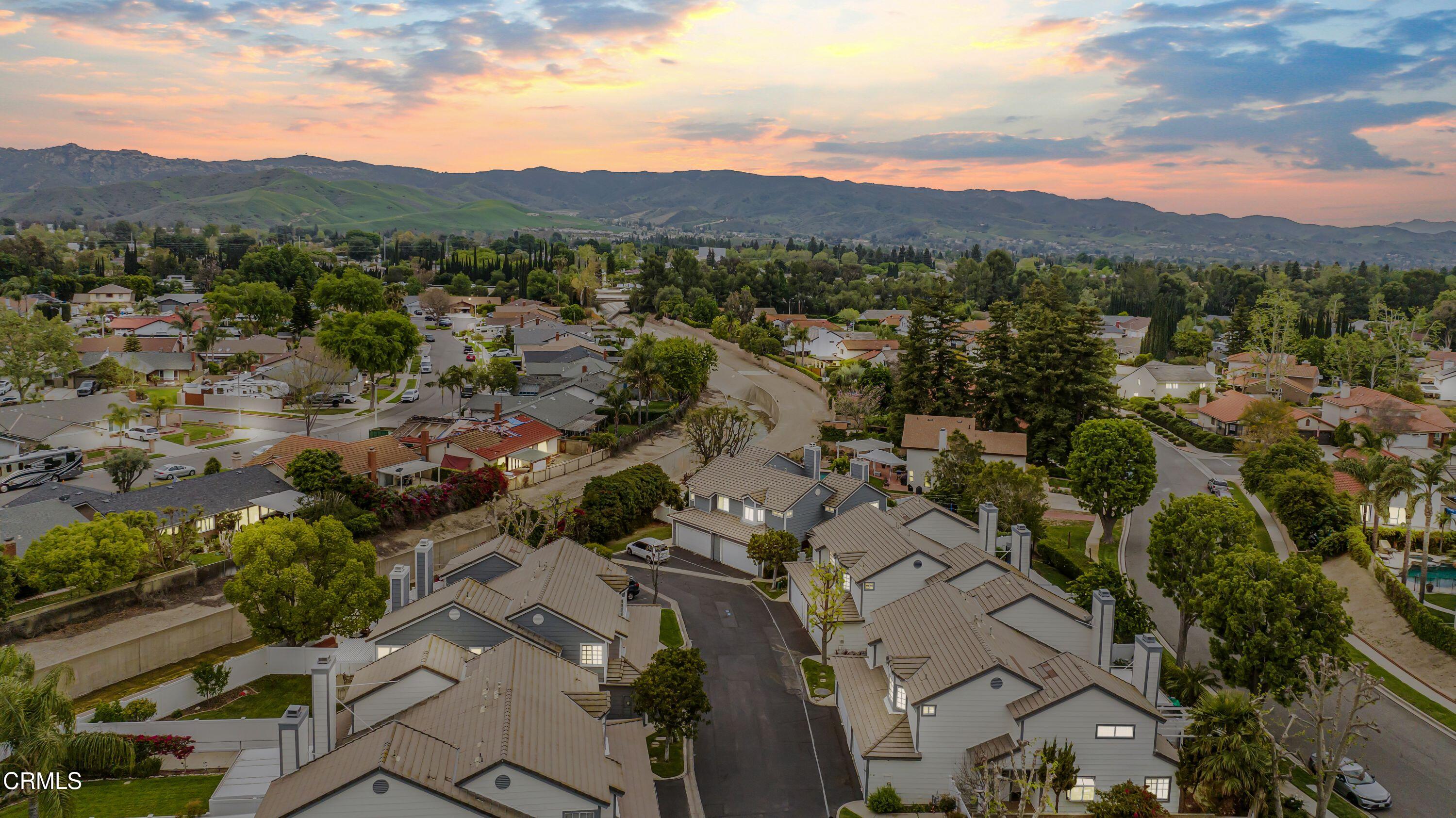 2752 Lemon Drive Simi Valley, CA 93063 - Photo 30 of 31 a view of a city with mountains in the background