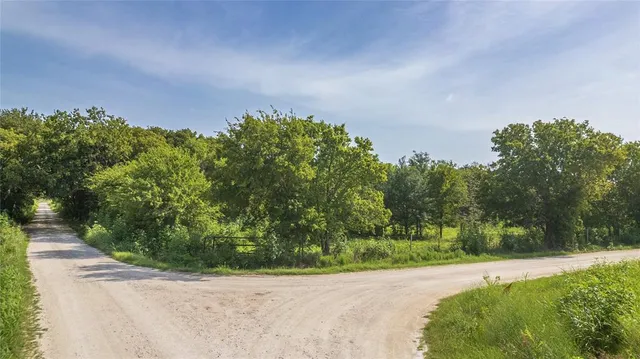 a backyard of a house