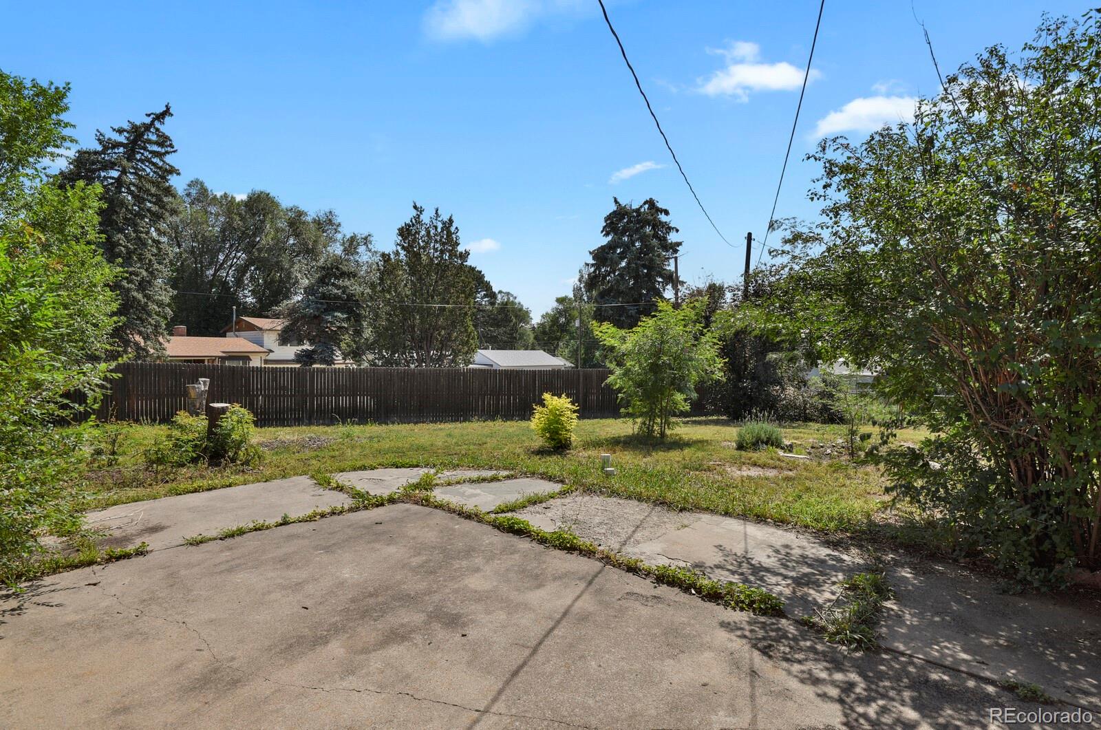 425 West Cheyenne Road Colorado Springs, CO 80906 - Photo 26 of 28 a view of street with a big yard