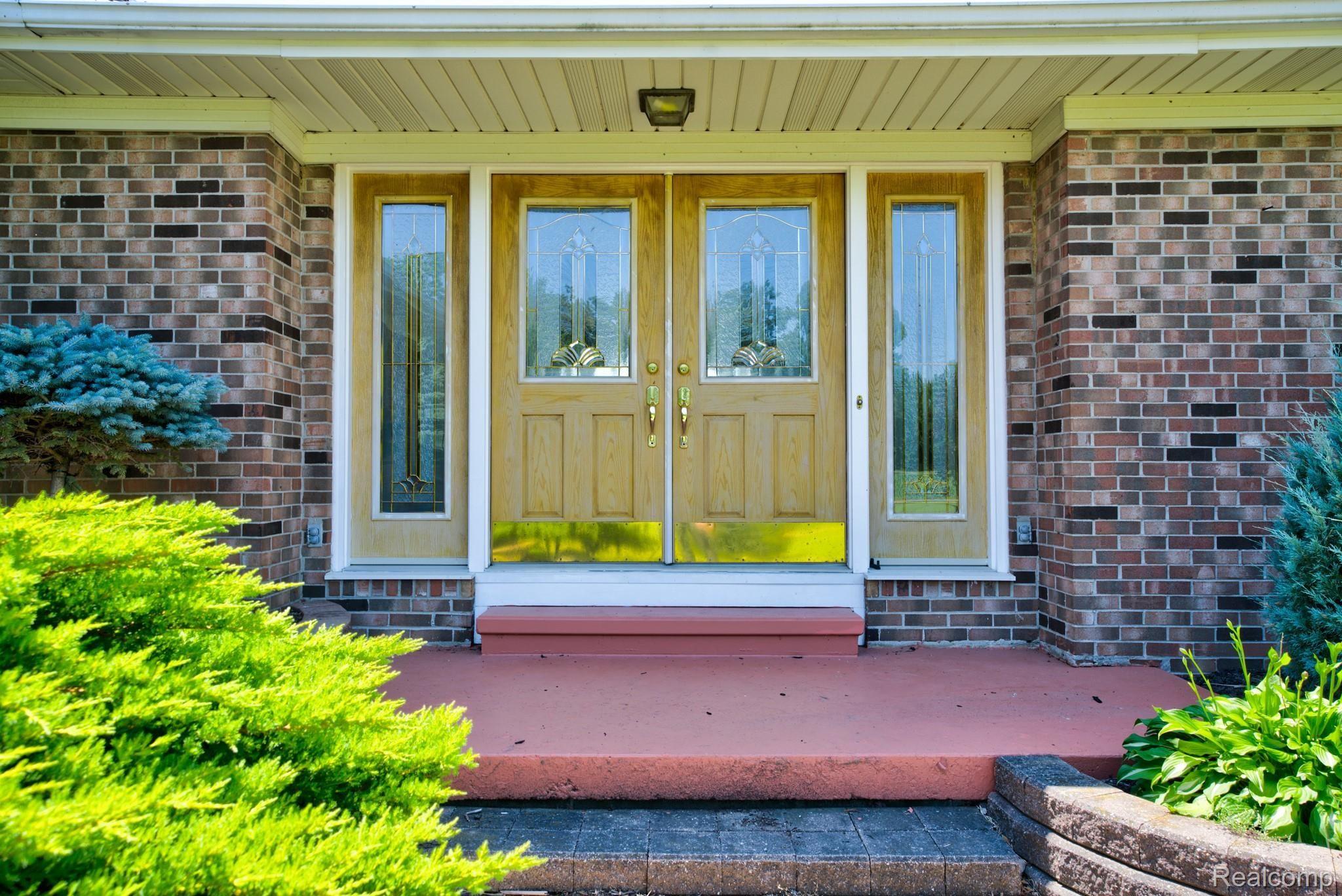 10575 West Sober Road Webberville, MI 48892 - Photo 4 of 46 BEAUTIFUL FRONT ENTRY DOORS