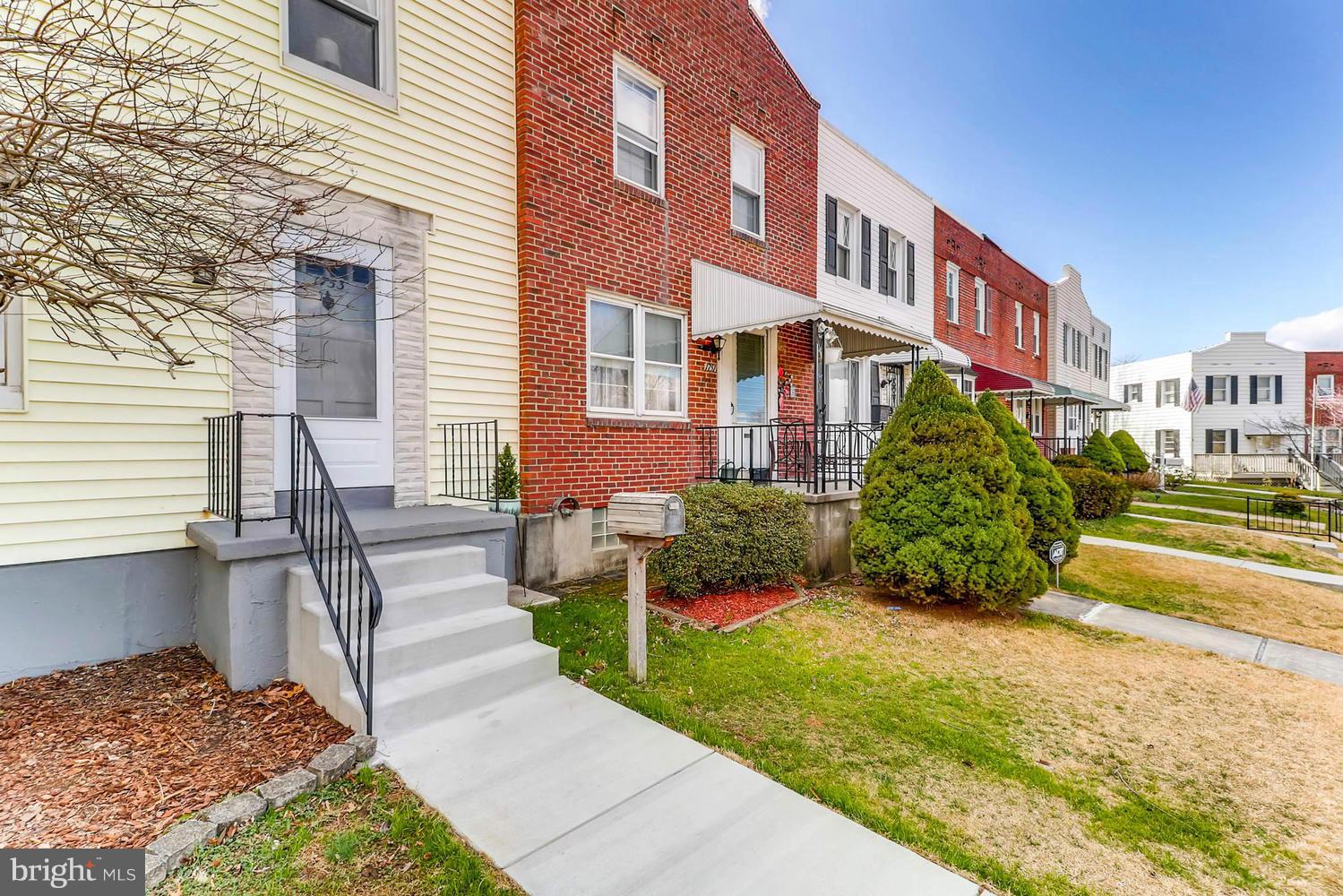 1753 Amuskai Road Baltimore, MD 21234 - Photo 3 of 28 a front view of a house with a yard