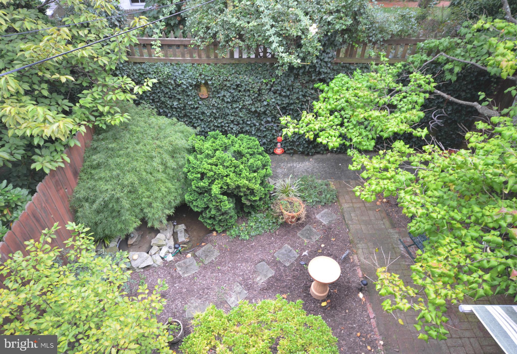 4314 Roland Avenue Baltimore, MD 21210 - Photo 30 of 30 Garden overhead perspective