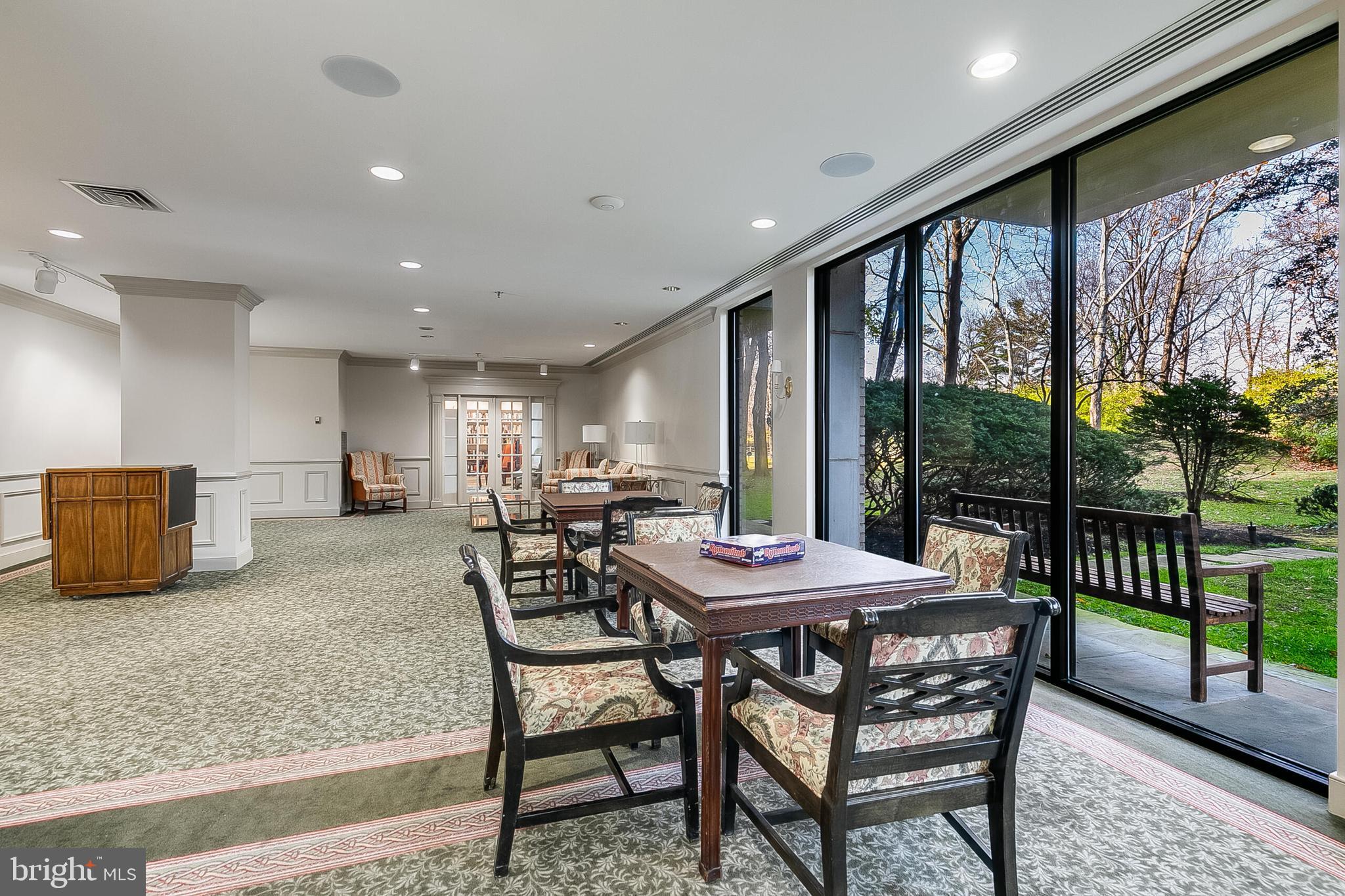 5450 Whitley Park Terrace, Unit 209 Bethesda, MD 20814 - Photo 8 of 29 a view of a dining room with furniture window and outside view