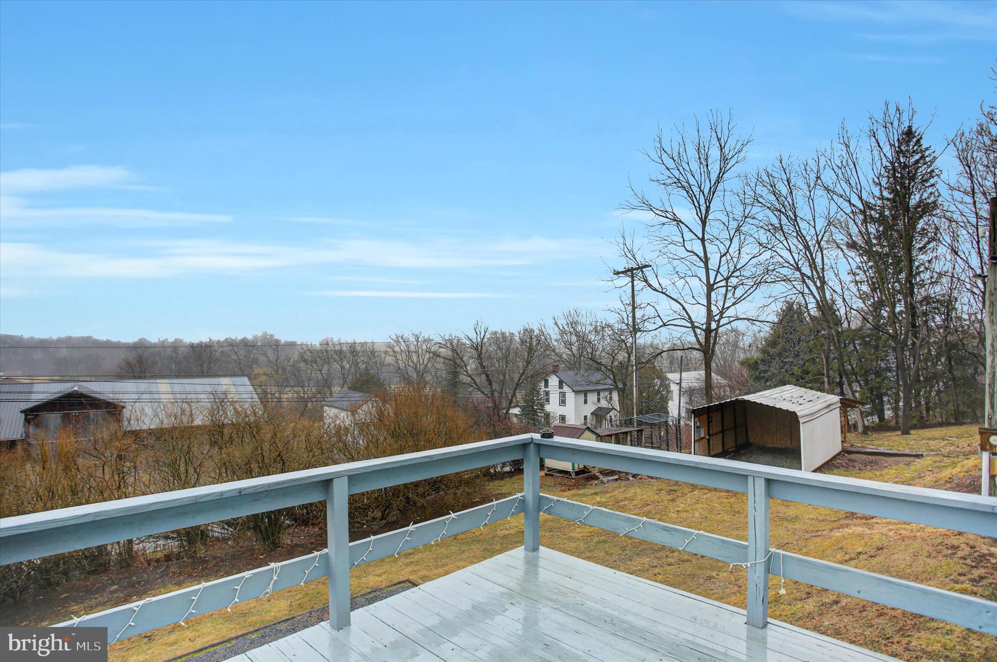 18103 Spring Run Road Dry Run, PA 17220 - Photo 4 of 33 a view of a balcony with trees