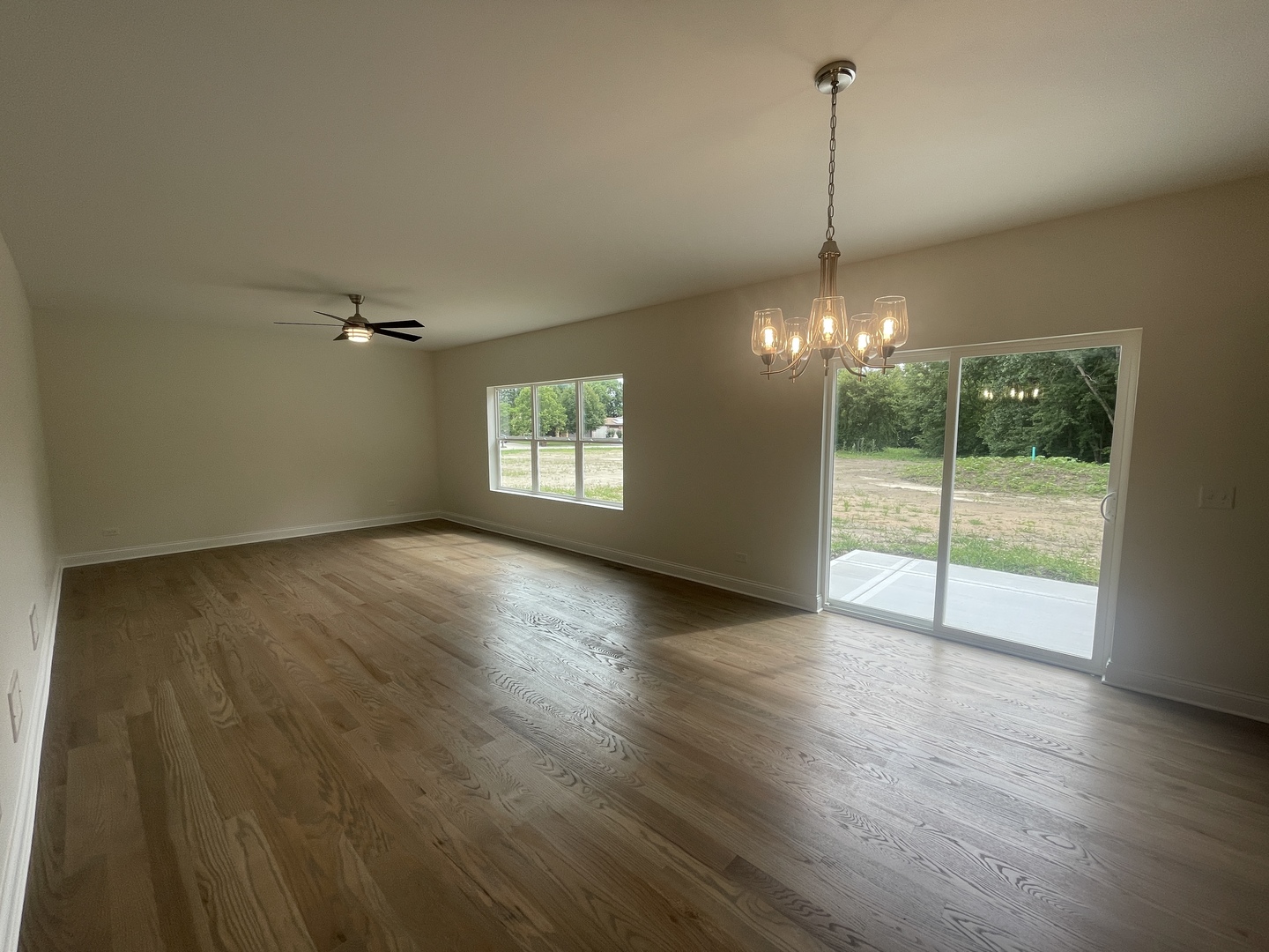 18800 Sara Road Mokena, IL 60448 - Photo 12 of 24 a view of an empty room with glass door and windows