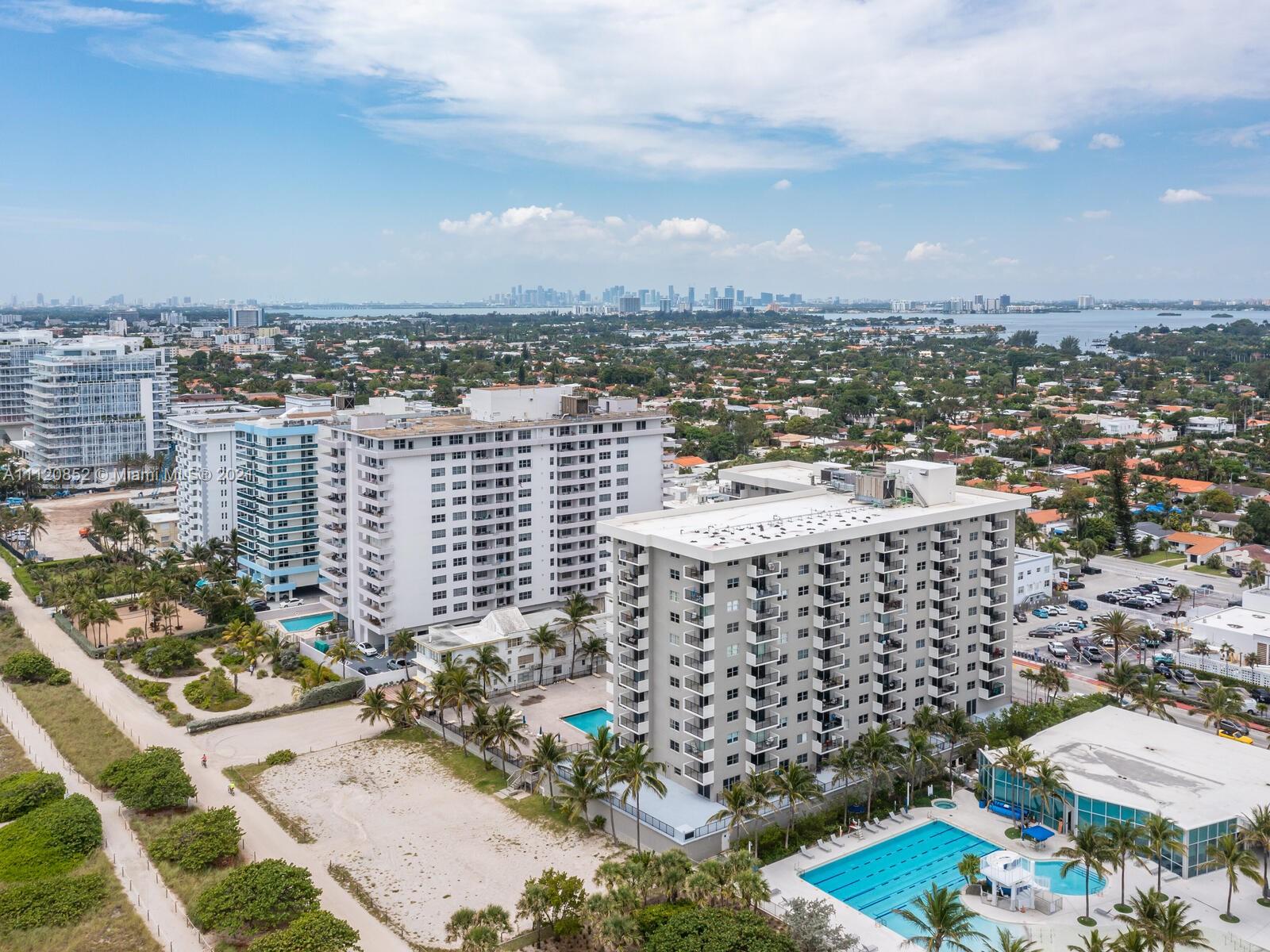 9273 Collins Avenue, Unit 801 Surfside, FL 33154 - Photo 40 of 47 an aerial view of city