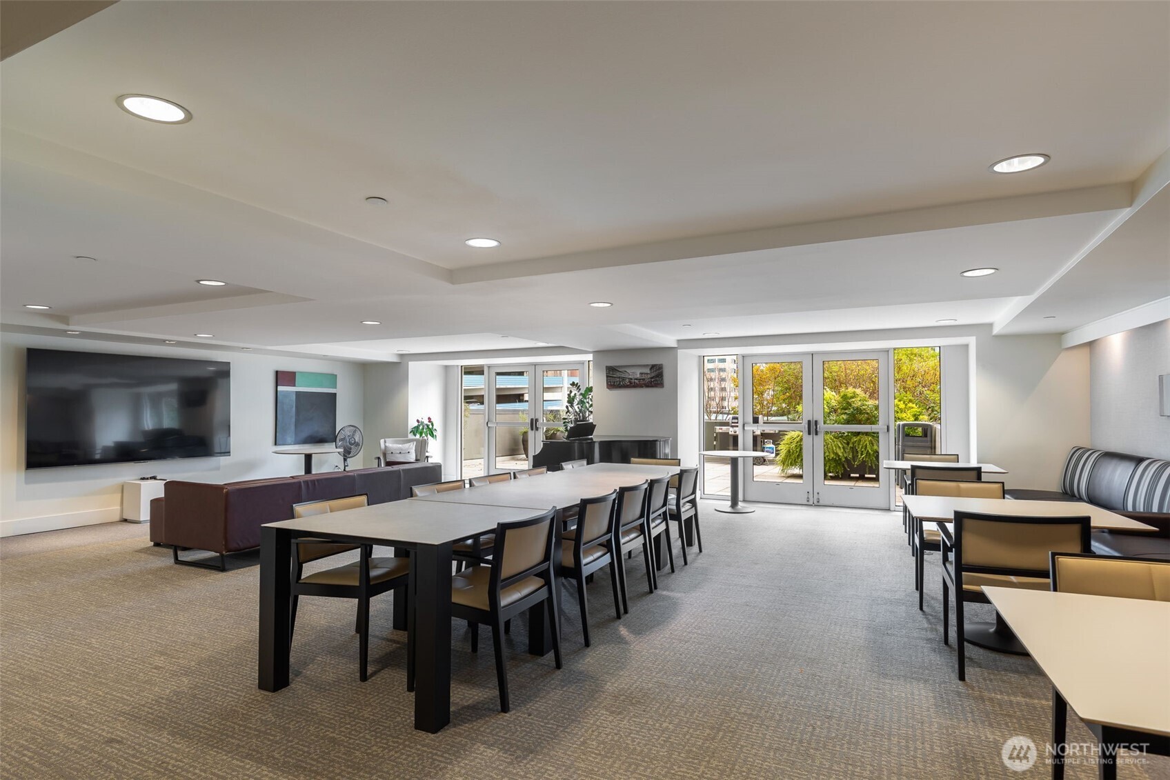 1415 2nd Avenue, Unit 2108 Seattle, WA 98101 - Photo 15 of 27 a view of a dining room with furniture window and outside view