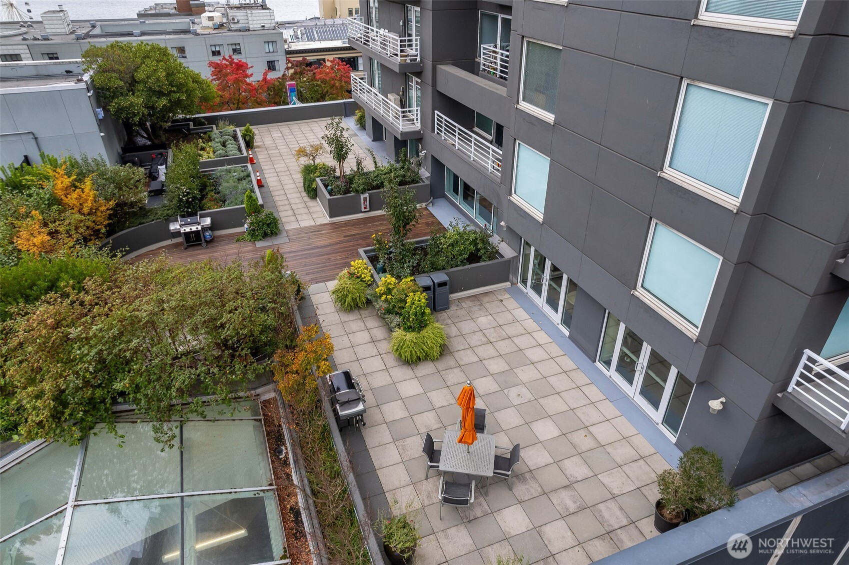 1415 2nd Avenue, Unit 2108 Seattle, WA 98101 - Photo 24 of 27 a view of street from balcony