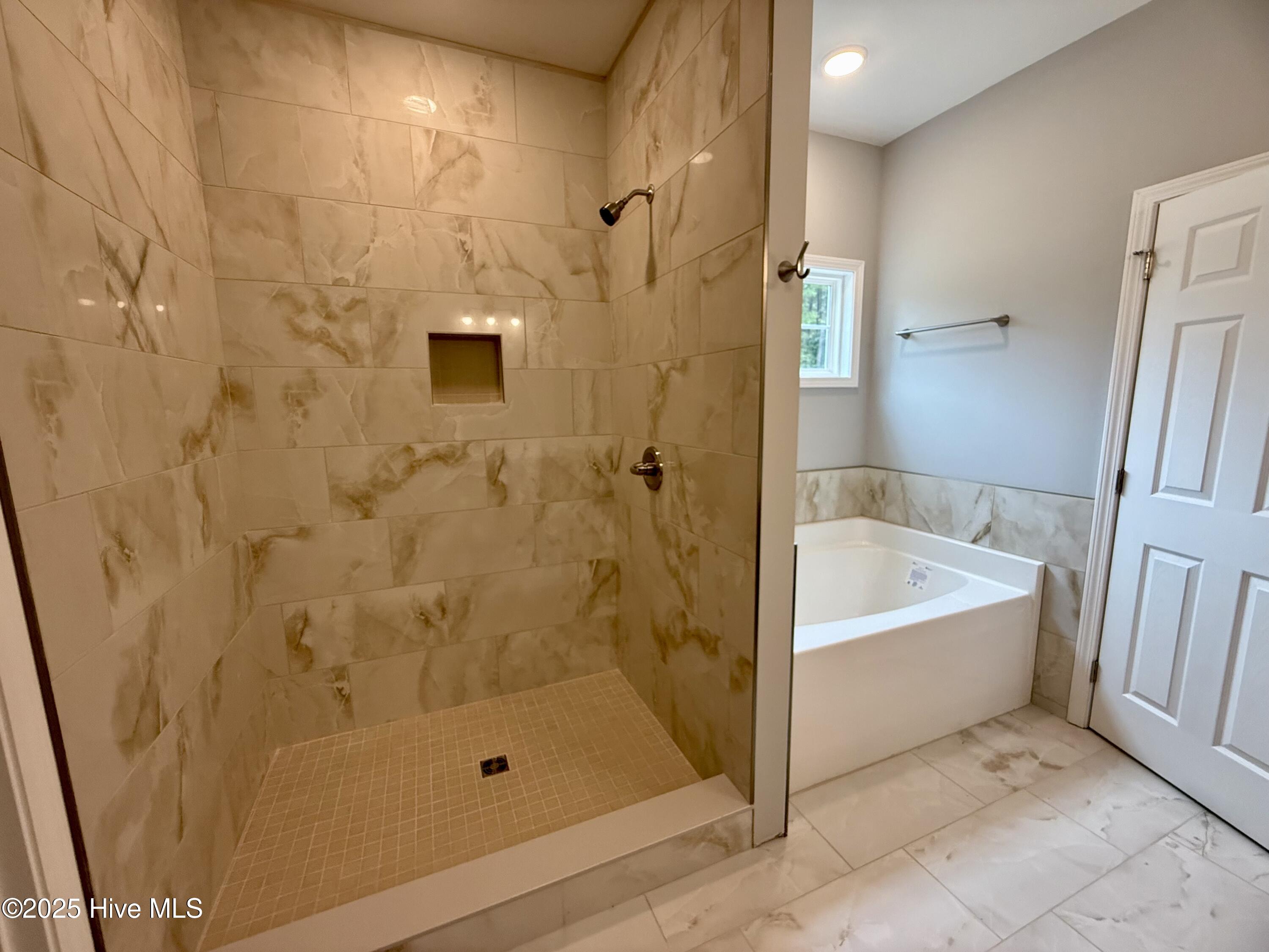 12470 Blues Farm Road Laurinburg, NC 28352 - Photo 22 of 28 walk in shower and garden tub