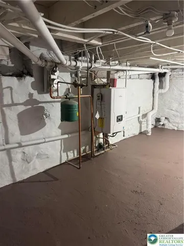 a view of a yard with a bench