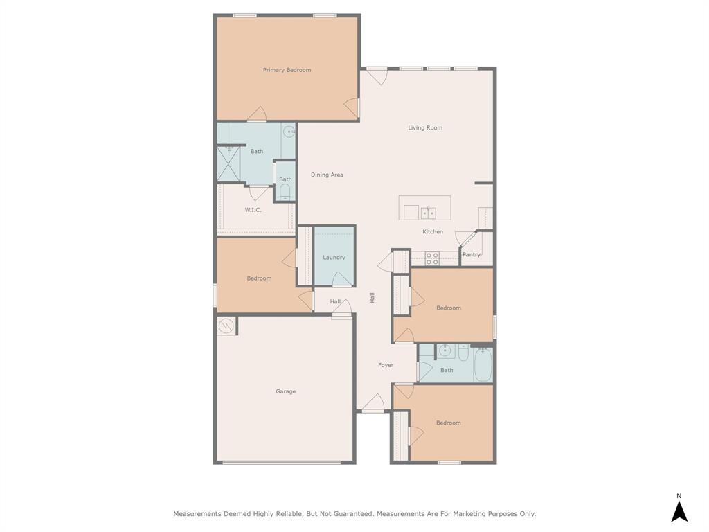 3204 Quiet Valley Road Fort Worth, TX 76123 - Photo 5 of 5 Floor plan