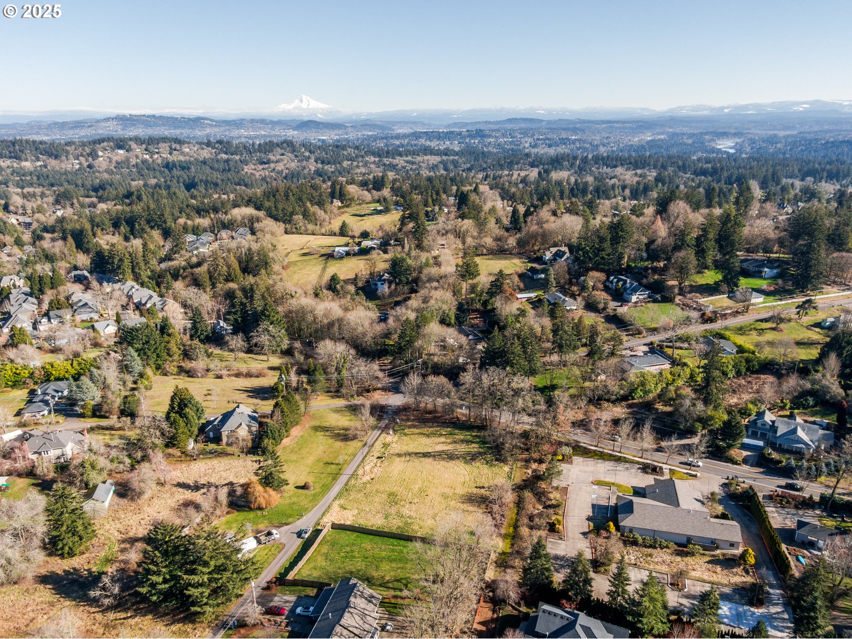 Clara Lane Lake Oswego, OR 97035 - Photo 15 of 18 an aerial view of residential building and parking space