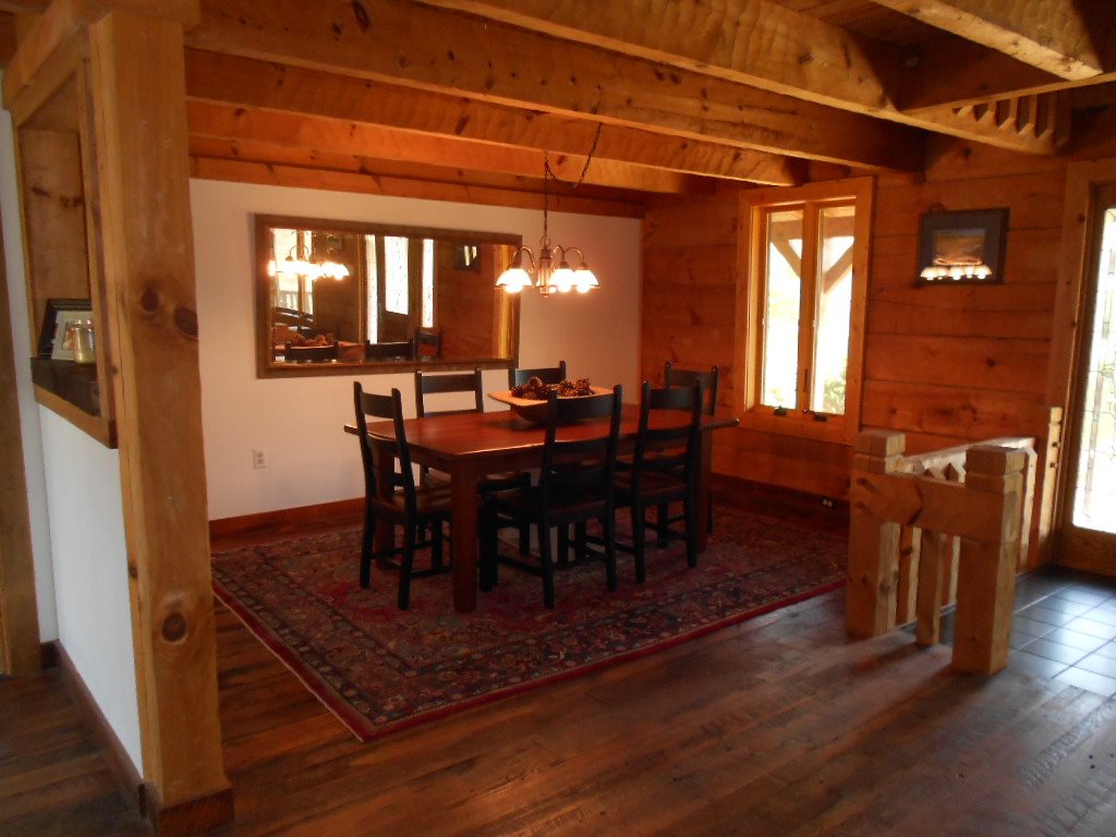 573 South F T Valley Road Banco, VA 22727 - Photo 6 of 14 a view of a dining room with furniture and wooden floor