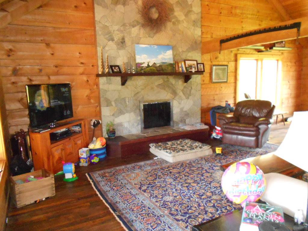 573 South F T Valley Road Banco, VA 22727 - Photo 7 of 14 a living room with furniture and a fireplace