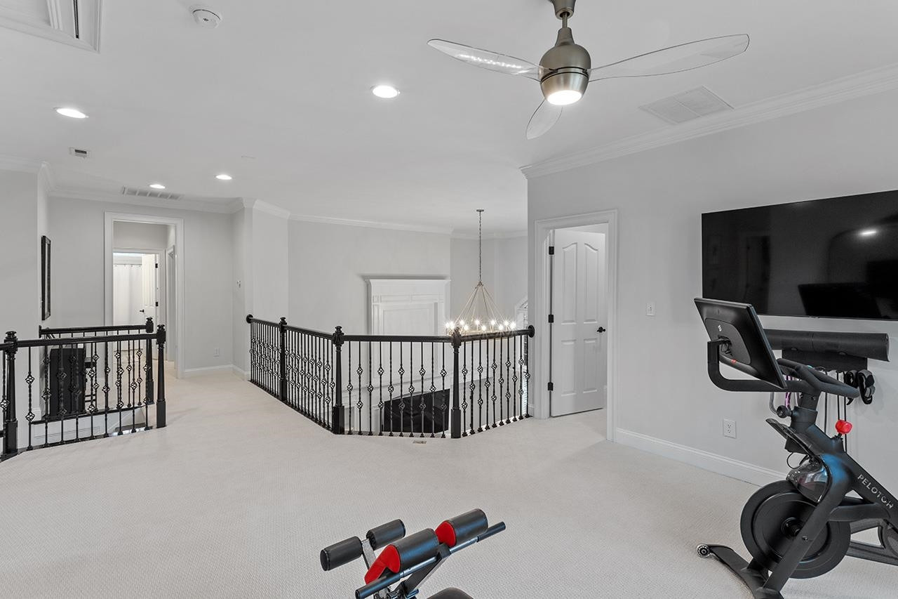 3916 Morvan Way Raleigh, NC 27612 - Photo 35 of 49 Exercise/TV Loft